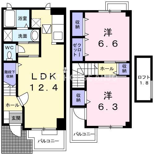 アルバ・０５（106） 間取り図画像