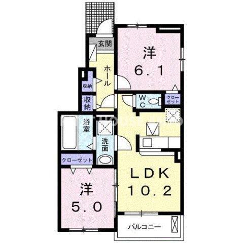 ブレイブＡ（101） 間取り図画像