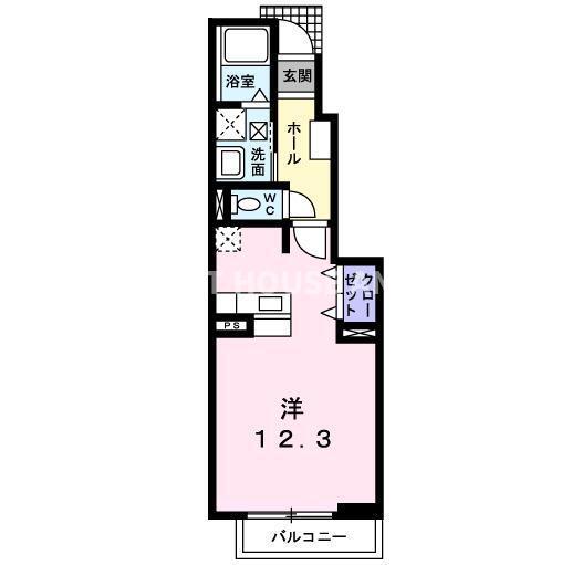 メゾン永吉Ｂ（102） 間取り図画像