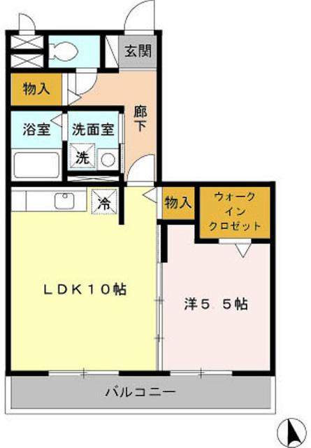 サクセス（2-301） 間取り図画像