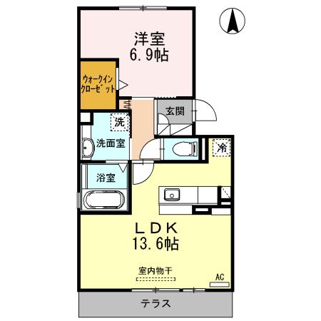 フィオーレ（103） 間取り図画像