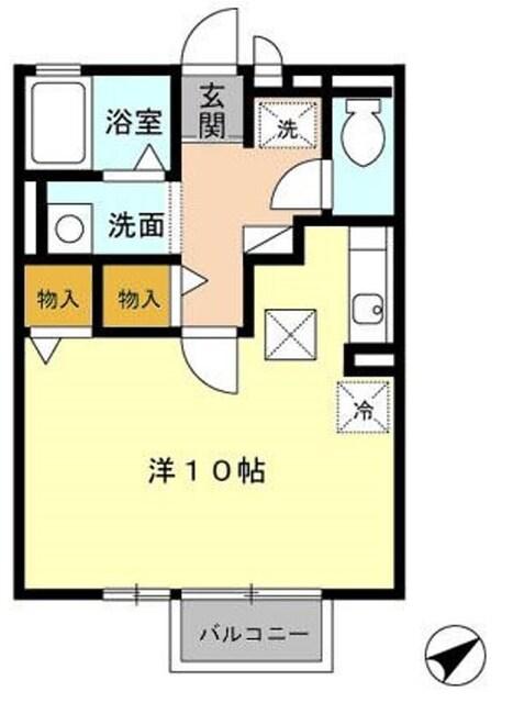 セジュール南町（202） 間取り図画像