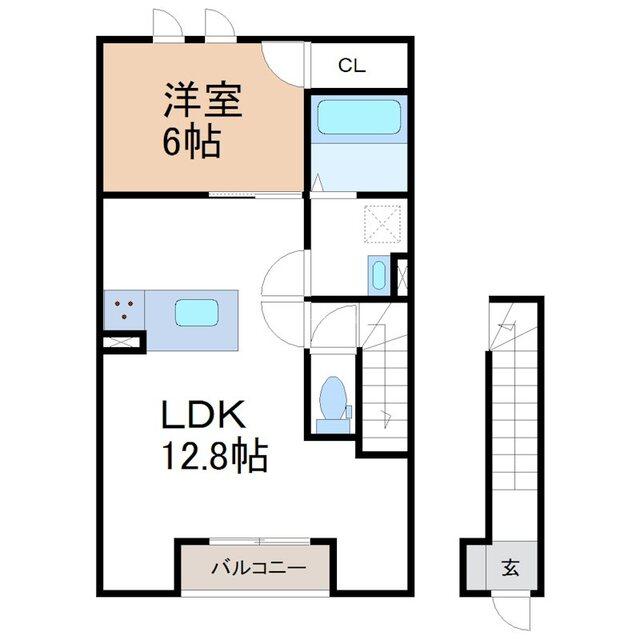 プランドールⅡ（204） 間取り図画像