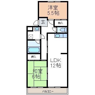 エクセル築地（103） 間取り図画像