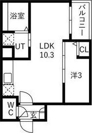 Jack horenⅡ（102） 間取り図画像