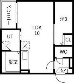 Jack horenⅡ（301） 間取り図画像