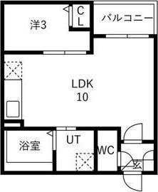 Jack horenⅠ（101） 間取り図画像