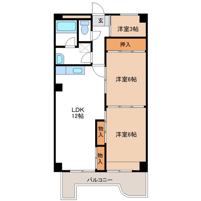 第2大嶽ビル（403） 間取り図画像