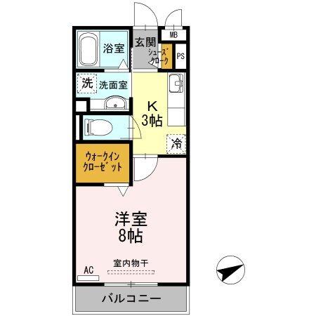 レジデンス桜（103） 間取り図画像