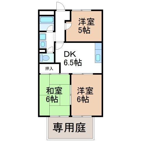 ハイステップ花田BC（C103） 間取り図画像