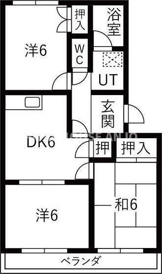 キャスリオン青山（402） 間取り図画像