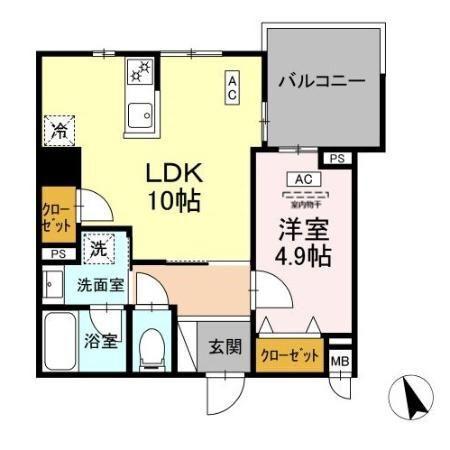 ヴィラ トルチュ東刈谷（310） 間取り図画像