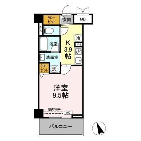 ヴィラ トルチュ東刈谷（303） 間取り図画像
