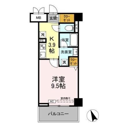 ヴィラ トルチュ東刈谷（302） 間取り図画像
