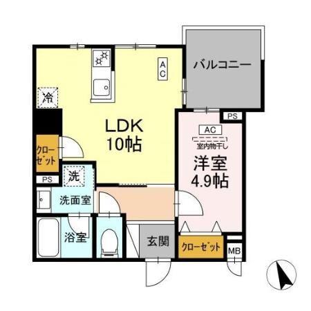 ヴィラ トルチュ東刈谷（210） 間取り図画像