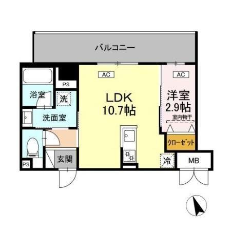 ヴィラ トルチュ東刈谷（208） 間取り図画像