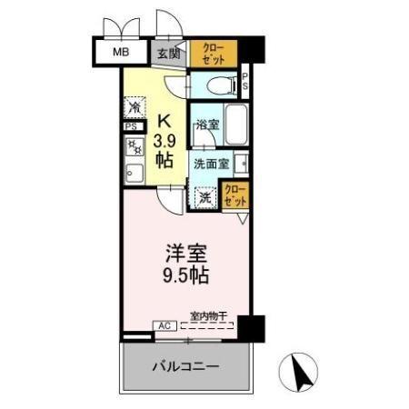 ヴィラ トルチュ東刈谷（202） 間取り図画像