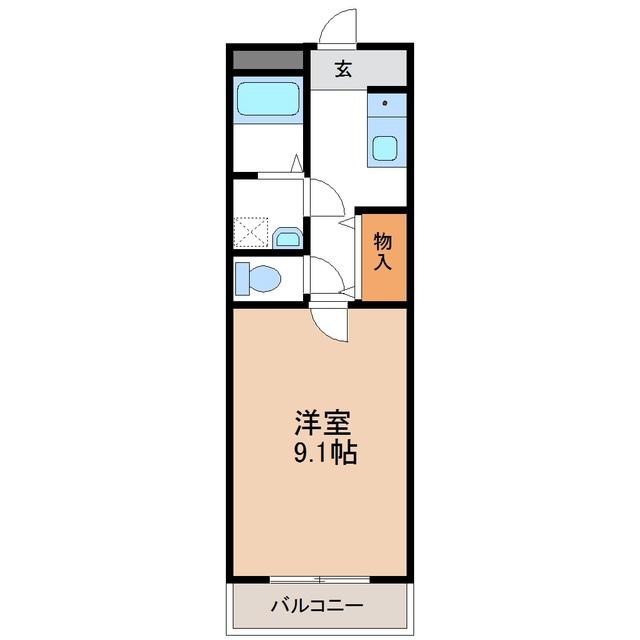 M I CRUISE(V)（207） 間取り図画像