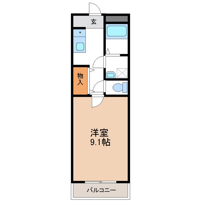 M I CRUISE(V)（401） 間取り図画像