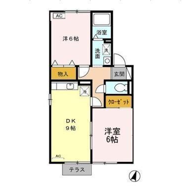 ファミール二池（103） 間取り図画像