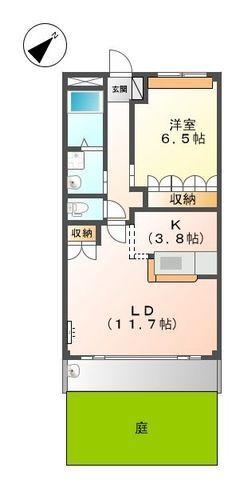 アシューレ　ガーデン（103） 間取り図画像