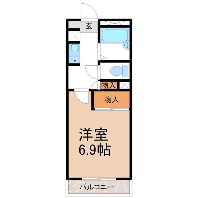 グロワール21（307） 間取り図画像