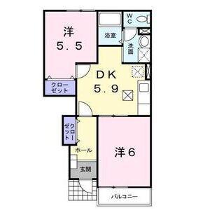 プリンセスガーデンⅢ（102） 間取り図画像