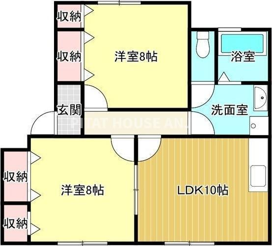 パークハイム（203） 間取り図画像