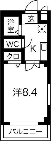 プリミエール日高（103） 間取り図画像