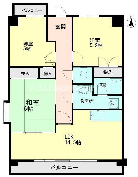 ロフティー池浦（205） 間取り図画像