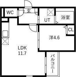 Jack sumiyoshiⅠ（303） 間取り図画像