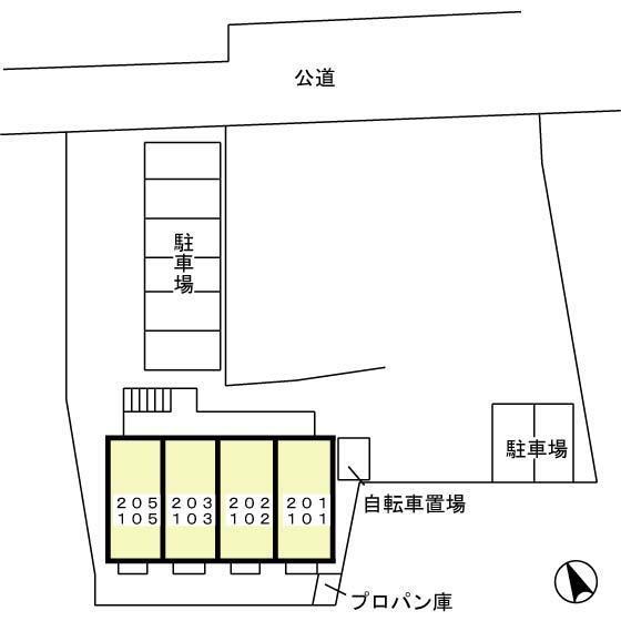 サンフラワー（201） 部屋画像