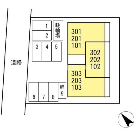 D-avance今本町B（203） 部屋画像