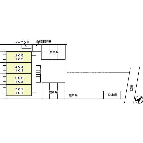 Hermana（101） 部屋画像