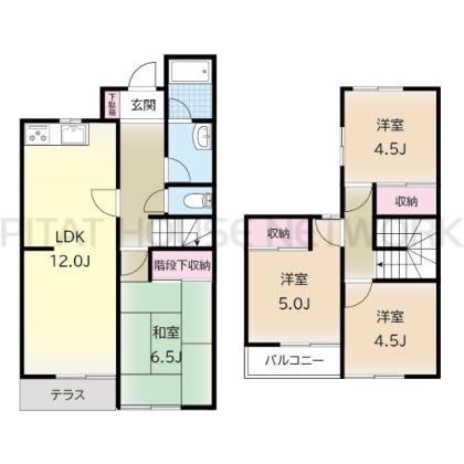  間取り図写真