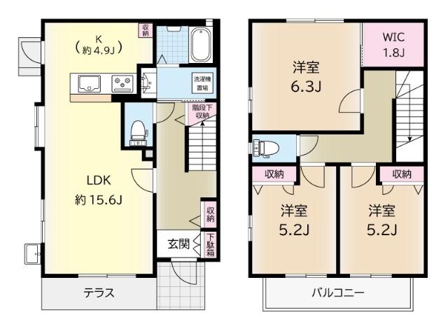  間取り図写真
