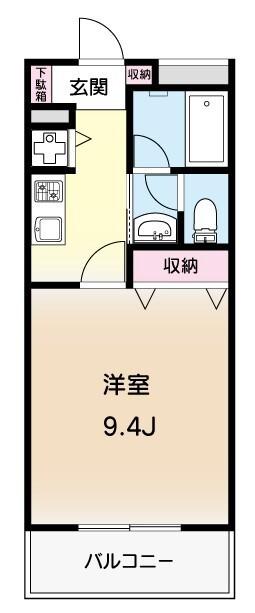 エレガン宮崎台（106） 間取り図画像