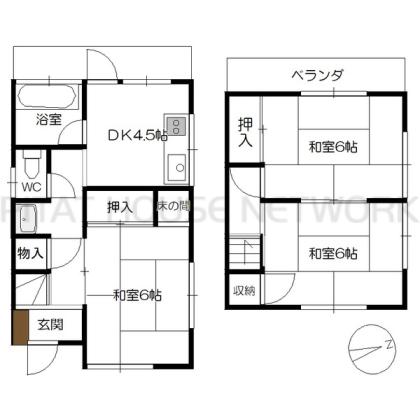  間取り図写真