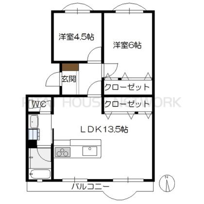  間取り図写真