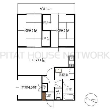  間取り図写真