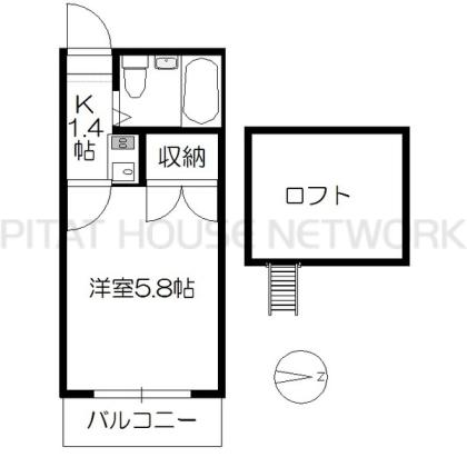 アヴェニュー佐方 間取り図写真