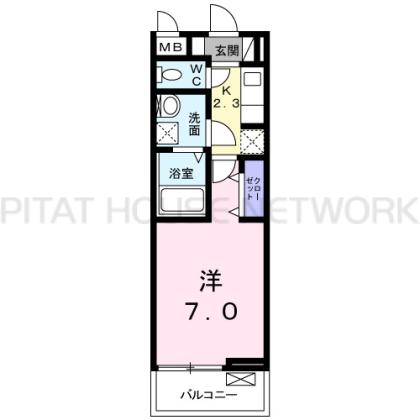 リバーサイド蛍 間取り図写真