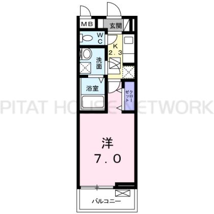 リバーサイド蛍 間取り図写真