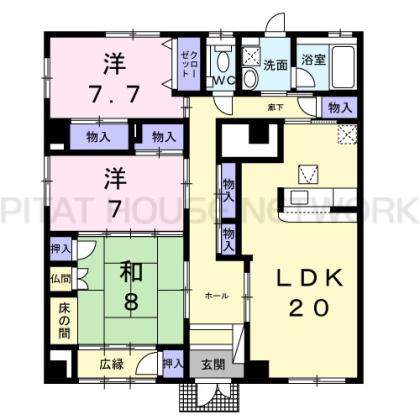  間取り図写真