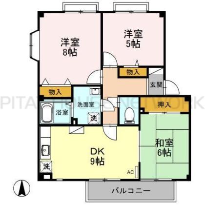  間取り図写真