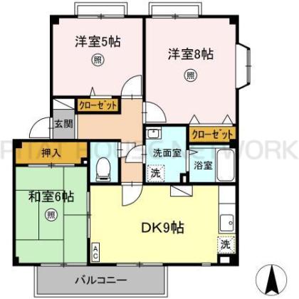  間取り図写真