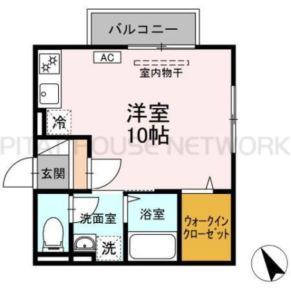 サンフィールド（201） 間取り図写真