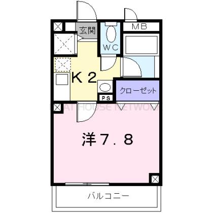 フラッツ・Ａ 間取り図写真