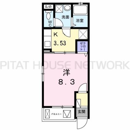 ヴィラ　ジャローネ 間取り図写真