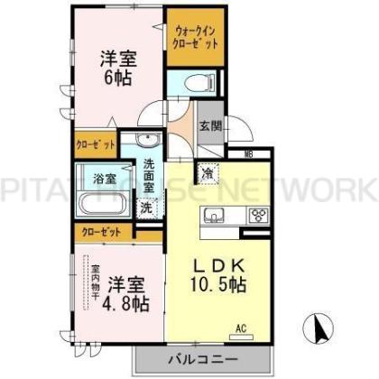 ボヌールＫ 間取り図写真